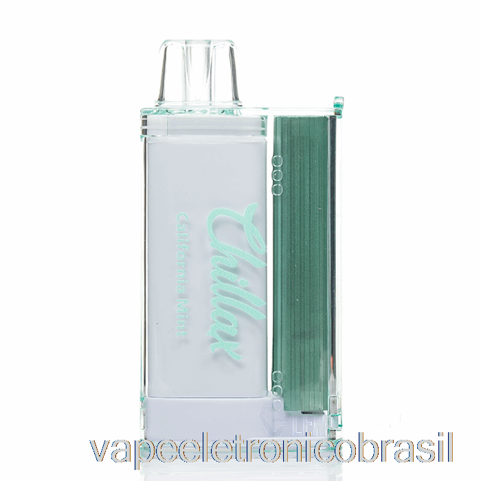 Vape Recarregável Chillax 15000 Descartável California Mint